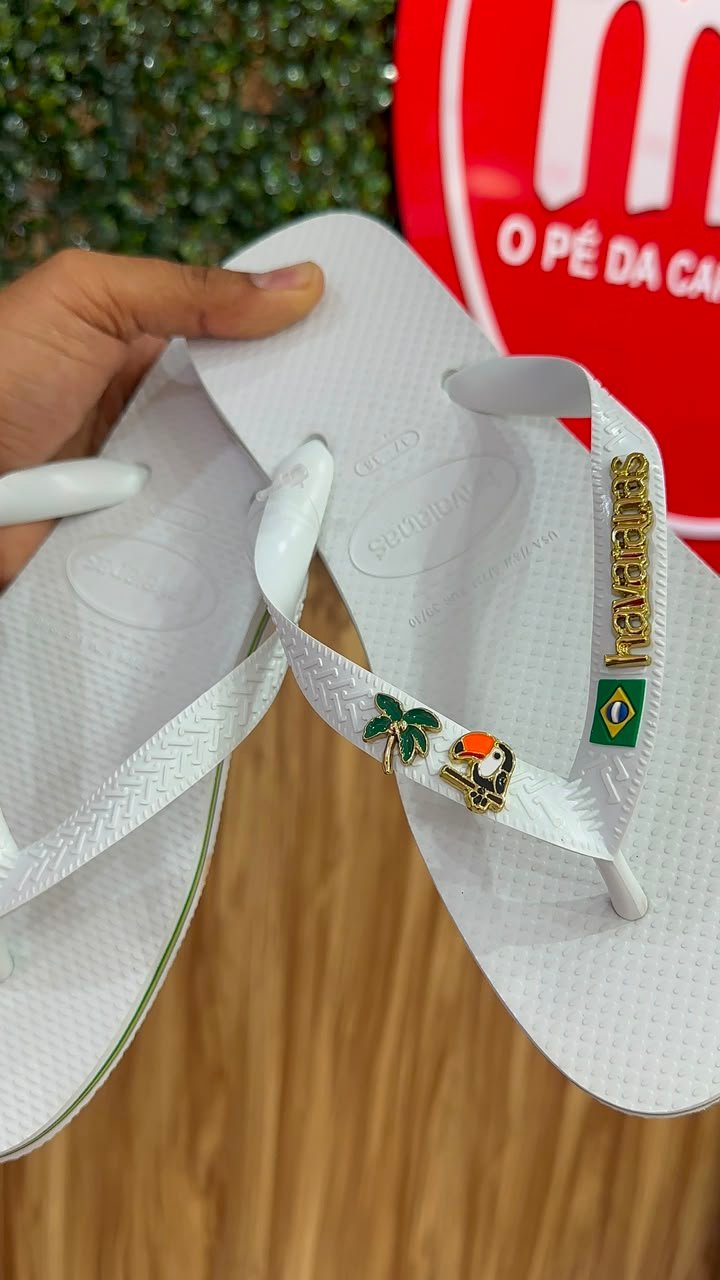 HAVAIANAS BRASIL BRANCA PERSONALIZADA - Image 2